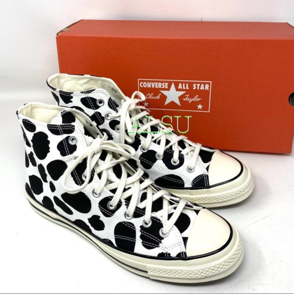 💖MEGA SALE💖Converse Chuck 70 Animal Print Casual Skate Shoes Men’s 167484C - Picture 8 of 11